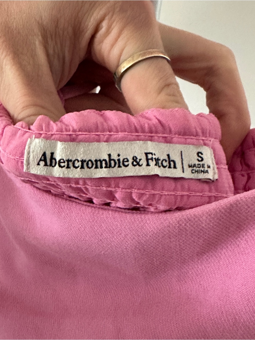 Abercrombie & Fitch Pink Two-Piece Pant Set - Picture 8 of 8